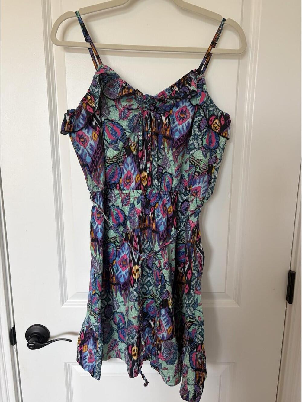 Op Ocean Pacific Vintage 90s Floral Mini Dress Size XLarge